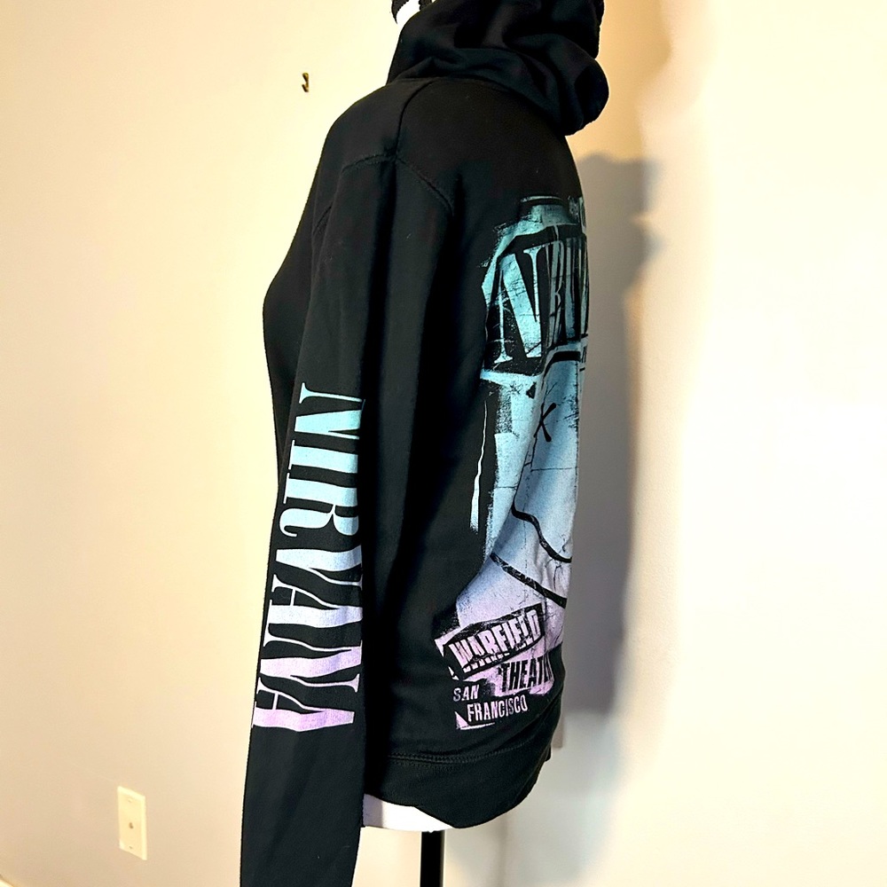 HOT TOPIC Nirvana Cotton Women's Hoodie Small - Picture 5 of 6